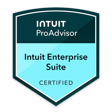 Intuit Enterprise Suite Certified Badge Intuit Enterprise Suite Certified Badge